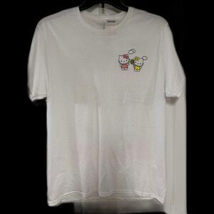 Sanrio Hello Kitty Mimmy T-Shirt Large Let's Play Tennis so cute!